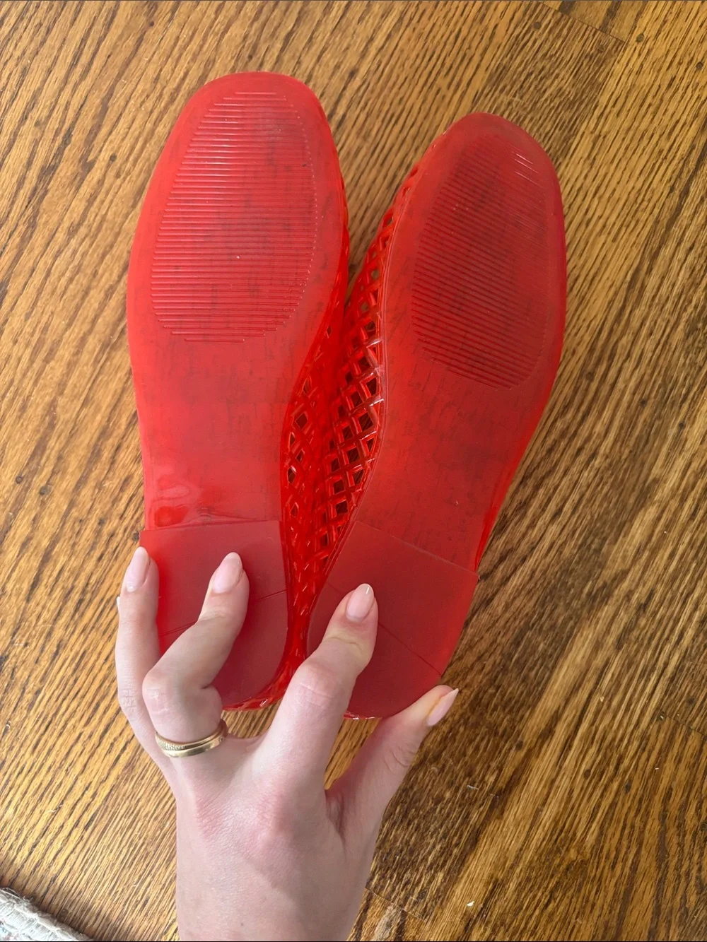 Steve Madden Jelly Flats